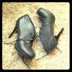 Madden Girl grey booties G-Finley